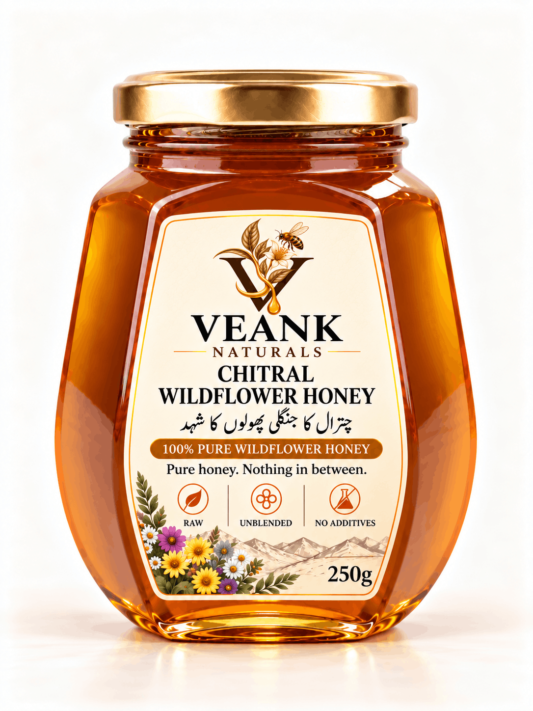 Chitral Wildflower Honey – Everyday Family Jar