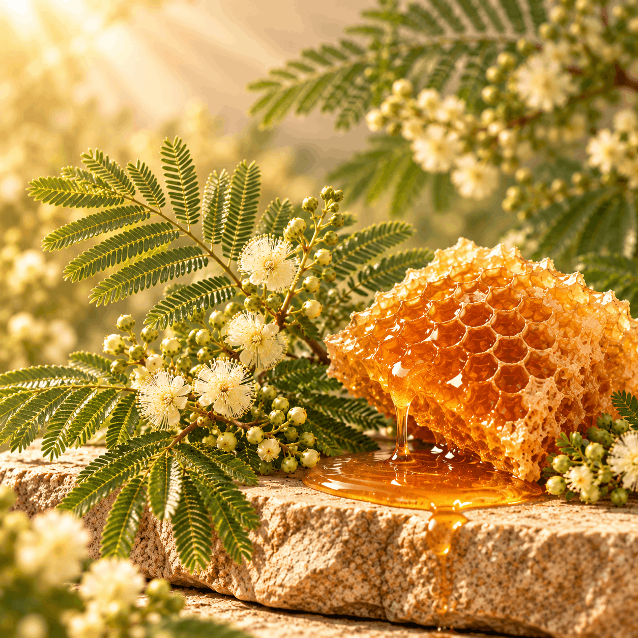 Punjab Plains (Multan–Bahawalpur belt) scenery connected with Acacia (Phalai) honey